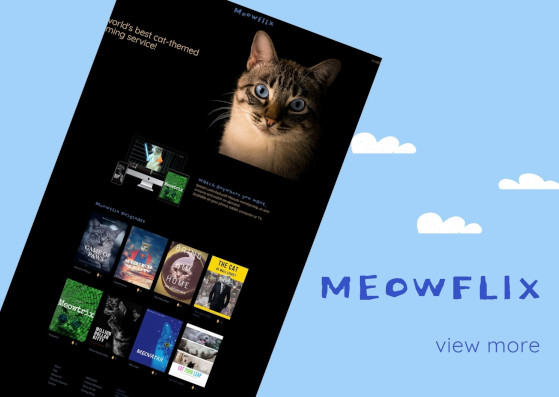 project Meowflix cover